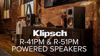 Klipsch R41PM amp R51PM Powered Speaker Review [upl. by Ahsienek]