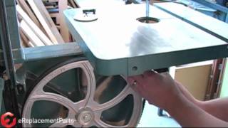 How to Change a Bandsaw Blade [upl. by Anailli434]