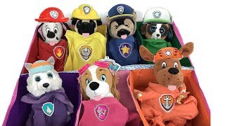 Juguetes paw patrol españolBebes regalo sorpresa de cachorros patrulla caninaNuevo capitulo 2018 [upl. by Onitnas]