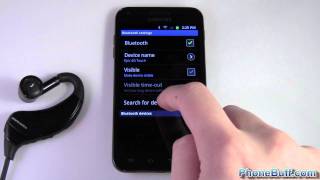 How To Pair Bluetooth On Android [upl. by Linc]