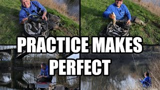 Practice makes perfect Chub and dace fishing on the River Wye [upl. by Auginahs]