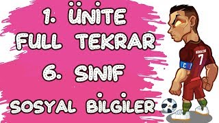 6 SINIF 1 ÜNİTE FULL TEKRAR  BİREY VE TOPLUM [upl. by Auroora]