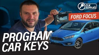 Key Programming  2018 Ford Focus With The Autek Ikey820 Key Programmer [upl. by Enoyrt]