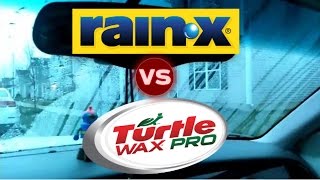 RainX VS Turtle Wax does RainX really work [upl. by Atiuqiram]