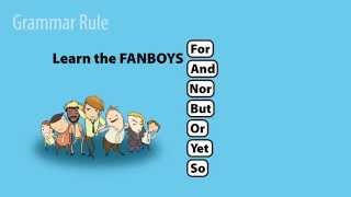 FANBOYS Coordinating Conjunctions [upl. by Halimak]