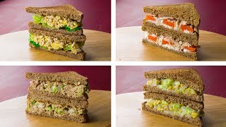 4 Healthy Sandwich Recipes For Weight Loss [upl. by Liag]