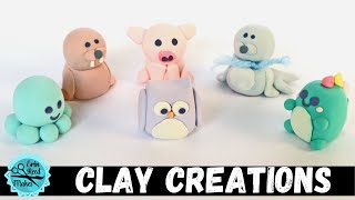 LIVE Air Dry Clay Creations  Home School Art School 19 [upl. by Pelpel]