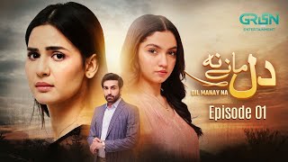 DIL MANAY NA Episode 01  CAST  Aina Asif  Azfer Rehman  Madiha Imam  Green TV Dramas [upl. by Yenruoj533]