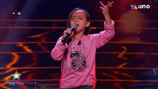 ✅Valentina Guevara  La Chancla La Voz Kids Mexico 2021 [upl. by Jud]