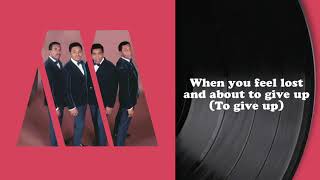 Four Tops  Reach Out Ill Be There Lyric Video [upl. by Brink]