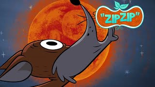 Night of the werefox  Halloween Episode  Zip Zip English  Full Episode  S1  Cartoons for kids [upl. by Naynek]