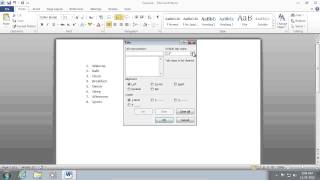 How to set Tabs in Word [upl. by Hall221]