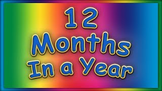 Months of the Year Song  ABC Baby Songs  Learn Months of Year [upl. by Arebma890]