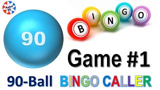 Bingo Caller  90 Ball Game1 [upl. by Sibylla857]