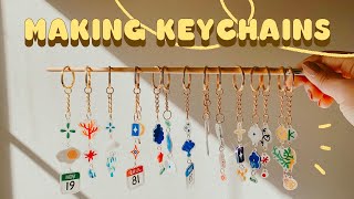 💛 DIY Keychains Shrink Plastic [upl. by Ailla]