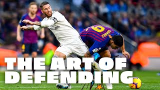 Best TACKLES AND BLOCKS  Sergio Ramos x Real Madrid [upl. by Ereveniug]