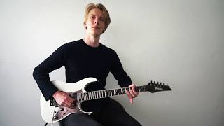 Megadeth  Tornado Of Souls  Cover  Frederik Bang [upl. by Burnham]