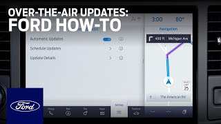 Ford F150® OvertheAir Updates  Ford HowTo  Ford [upl. by Yrollam136]