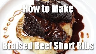 Braised Beef Short Rib Recipe  Restaurant Style [upl. by Gupta]