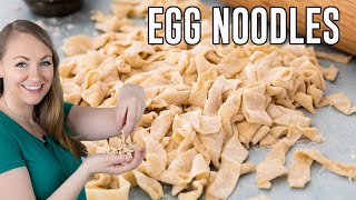 How to Make Egg Noodles [upl. by Raskin686]