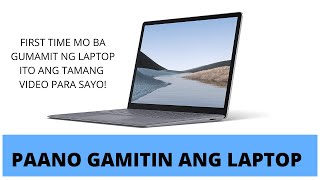 PAANO GAMITIN ANG LAPTOP  HOW TO USE LAPTOP FOR BEGINNERS PTTV [upl. by Zephaniah569]