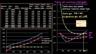 Ingreso marginal y costo marginal [upl. by Ethbin]