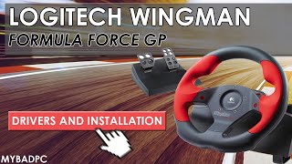 Logitech Wingman Formula Force GP Force Feedback drivers and installation [upl. by Tdnarb]