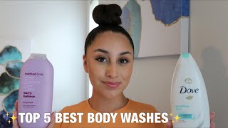 I TRIED 100 BODY WASHES SO YOU DON’T HAVE TO🧼 top 5 best body washes 2021✨ [upl. by Yellehs]