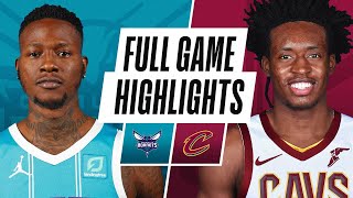 HORNETS at CAVALIERS  FULL GAME HIGHLIGHTS  December 23 2020 [upl. by Arodnahs]