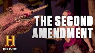 The Second Amendment Firearms in the US  History [upl. by Llenor428]