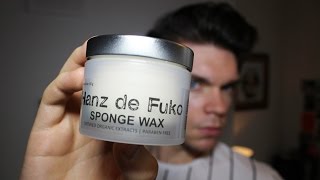 Hanz de Fuko Sponge Wax  Review [upl. by Aryan214]