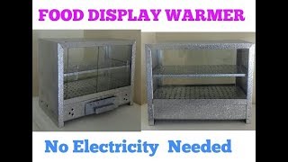 DIY FOOD DISPLAY WARMER [upl. by Cutty]