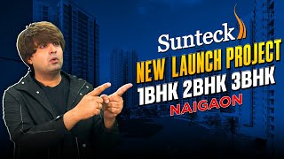 Sunteck West World Naigaon  Sunteck Maxx World  Project Tour [upl. by Skiest844]