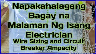 Wire Sizing and Circuit Breaker Ampacity [upl. by Auod]