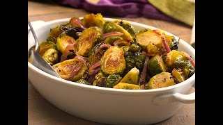 Honey Balsamic Roasted Brussels Sprouts [upl. by Aun957]