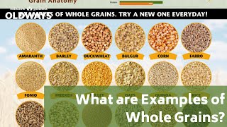 What Are Whole Grains List of Whole Grains [upl. by Kerwon]