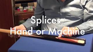 Hand or Machine spliced cues  Cue Splices [upl. by Hamrah]