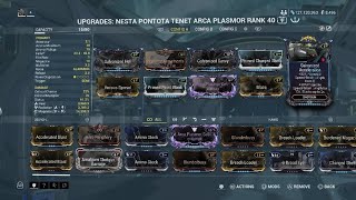 Warframe tenet arca plasmor build [upl. by Alisa891]