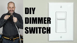 How To Install a Dimmer  DIY [upl. by Lihp]