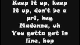 Madonna ft Justin Timberlake  4 minutes lyrics [upl. by Araas]