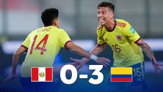 Eliminatorias Sudamericanas  Perú vs Colombia  Fecha 7 [upl. by Ayocal]