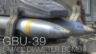 GBU39 Small Diameter Bomb SDB Explained [upl. by Hgielah312]