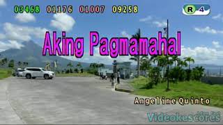 Angeline Quinto  Aking Pagmamahal KaraokeLyricsInstrumental [upl. by Kerby]