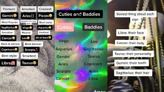 Relatable TikToks zodiac signs 🔥🌱🌊🌬️ [upl. by Nickles]