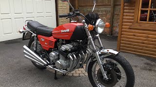 BENELLI 750 SEI BEST SOUNDING MOTORCYCLE [upl. by Zizaludba]