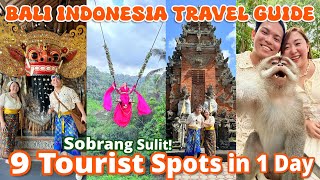 Mura na Tour at Sobrang Sulit 9 Tourist Spots in just 1 Day sa Bali Indonesia  Travel Guide [upl. by Kubiak]