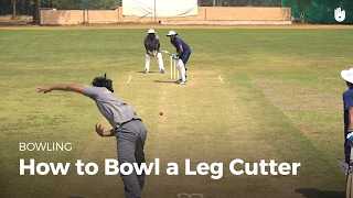 How to Bowl a Leg Cutter  Cricket [upl. by Oirasec]