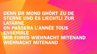 Migros Weihnachten  Ensemble  Songtext [upl. by Osric]