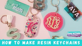 How to Make Resin Keychains [upl. by Mcgee]