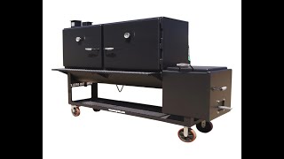 30 x72 offset smoker by Lone Star Grillz [upl. by Iphagenia]